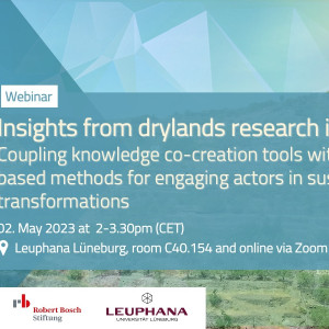 Insights from drylands research in Spain: Coupling knowledge co-creation tools with arts-based methods for engaging actors in sustainability transformations.